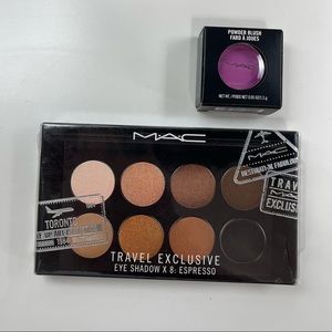 MAC Travel Exclusive Eyeshadow Palette And Blush